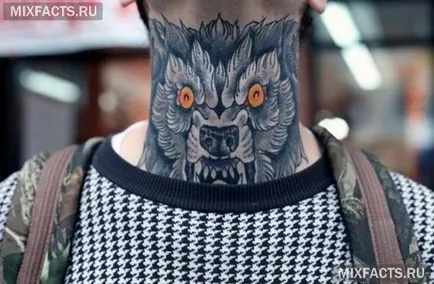 Wolf tetoválás jelentését és fotók