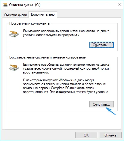 visszaállítási pontot windows 10
