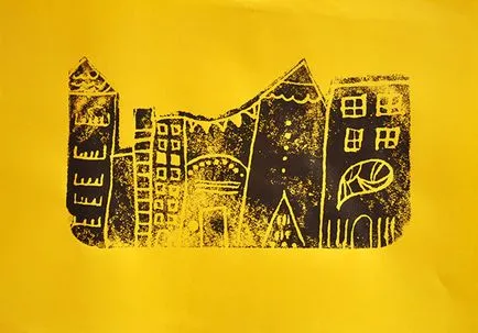 festés technikája gravírozás gyermekek saját kezűleg