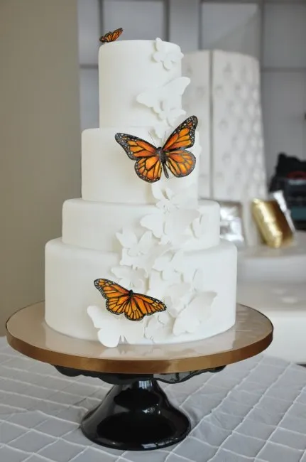 Top 15 ötleteket díszítésére egy esküvői torta (dekoráció) Top 15 ötleteket díszítésére egy esküvői torta