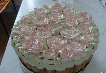 Cake dekoráció krém édesség fecskendő