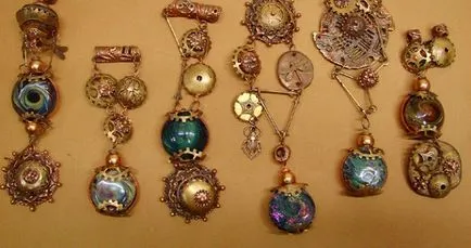 steampunk ékszer