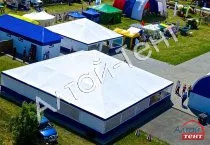 Márkás kiállítási pavilonok, sátrak, sátrak, termelés, gyártás, értékesítés,