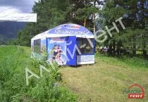 Márkás kiállítási pavilonok, sátrak, sátrak, termelés, gyártás, értékesítés,