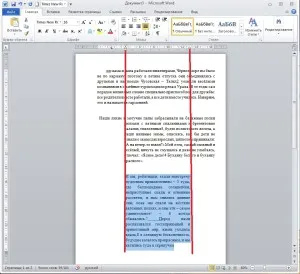 Alignment Word szöveg