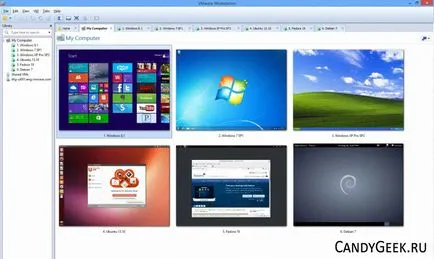 VMware Workstation - a legjobb szoftver emuláció operációs rendszerek
