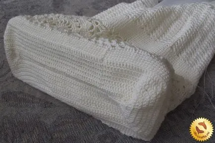 Kötött táska horgolt, ábrák és leírások kezdőknek