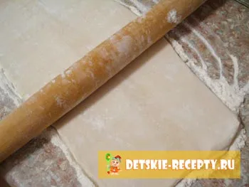 A nyelv a leveles tészta - recept fotókkal, gyermek receptek, konyha