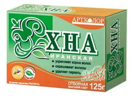 Henna vagy szemöldök festék, hogy a jobb, hosszabb ideig tart