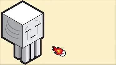 Befut ellenséget tűzgolyó tűzgömb a Minecraft