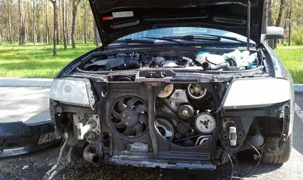 Cseréje a vezérműszíj Audi A6 felváltó vezérműszíjat a audi