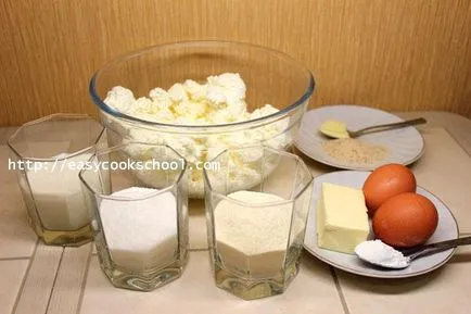 Túrós rakott recept a kemencében, mint az óvodában, egyszerű receptek (rakott) Túrós rakott recept a kemencében, mint az óvodában, egyszerű receptek