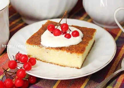 Túrós rakott recept a kemencében, mint az óvodában, egyszerű receptek (rakott) Túrós rakott recept a kemencében, mint az óvodában, egyszerű receptek