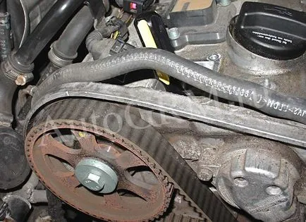 Cseréje a vezérműszíj Audi A4 1 8t
