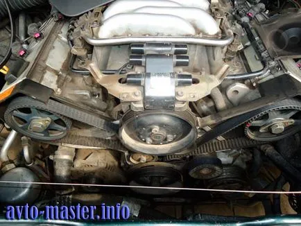 Cseréje a vezérműszíj Audi C4 2