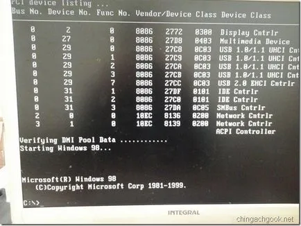 Egy bootolható flash meghajtó dos