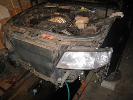 Cseréje a vezérműszíj Audi A6 kezük (csere) Cseréje a vezérműszíj Audi A6 kezük
