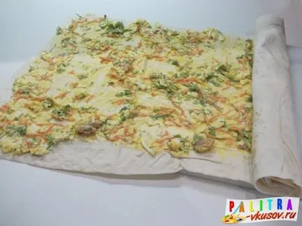 Előétel pita csirke (fotó-recept) (előétel pita kenyér csirke) Előétel pita csirke (fotó-recept)