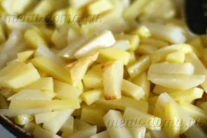 Pot sült csirke burgonyával kemencében recept fényképpel (meleg) Pot sült csirke burgonyával a sütőben recept egy fotó