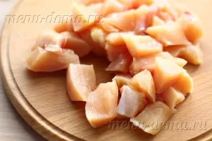 Pot sült csirke burgonyával kemencében recept fényképpel (sütő) Pot sült csirke burgonyával a sütőben recept egy fotó
