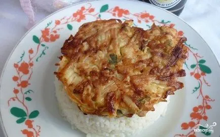 Sült csirke egy bankot - lépésről lépésre recept fotók a (kis darabokra vágva) Sült csirke egy bankot - lépésről lépésre recept fotók