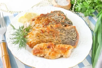 Rántott ponty lédús recept egy fotó