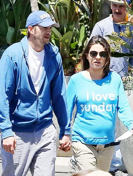 Csillagok újszerű Mila Kunis és Ashton Kutcher, hello! Oroszország