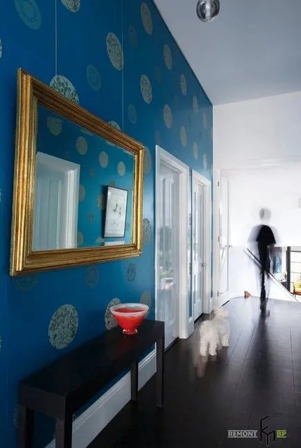 100 legjobb ötletek tapéta design előszoba és folyosó a fotó