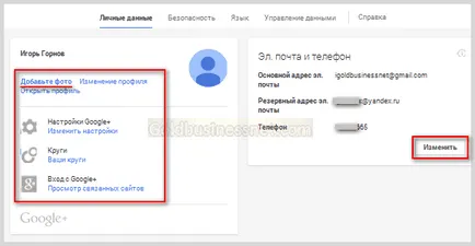 Google-fiók