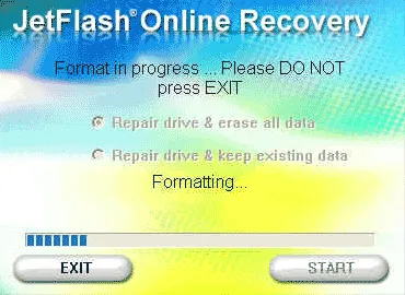 Szabad program javítási flash meghajtók