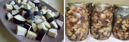 A padlizsán, mint a gomba a lépésről lépésre receptek téli fotó és videó