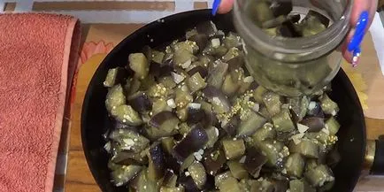 A padlizsán, mint a gomba a lépésről lépésre receptek téli fotó és videó