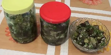 A padlizsán, mint a gomba a lépésről lépésre receptek téli fotó és videó