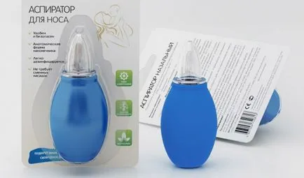 Aspirator csecsemőknek használni, és hogyan válasszuk ki a (újszülött) Aspirator csecsemőknek használni, és hogyan kell választani