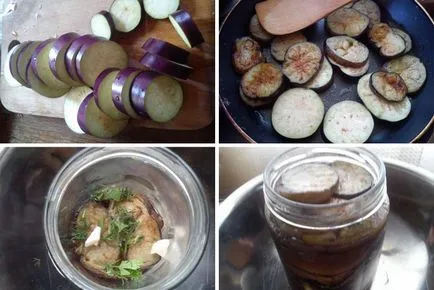 A padlizsán, mint a gomba a lépésről lépésre receptek téli fotó és videó
