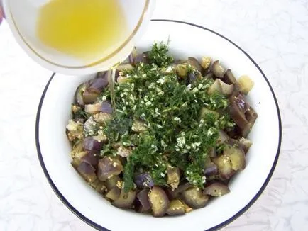 A padlizsán, mint a gomba étvágygerjesztő recept
