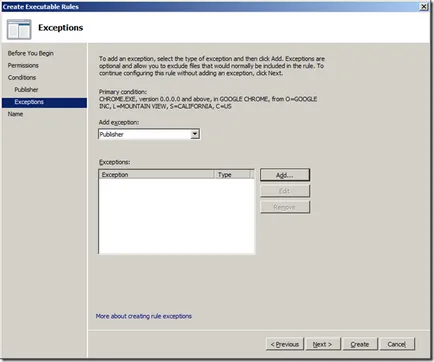 AppLocker a Windows 7