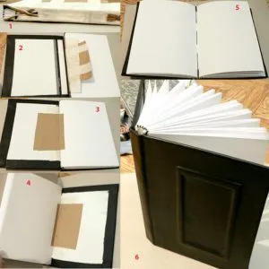Notebook saját kezűleg 61 kép és lépésről lépésre létrehozására (a) Notebook saját kezűleg 61 kép és lépésről lépésre létrehozása