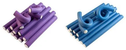 Curlers bumeráng hogyan kell használni őket - fénykép és videó használati