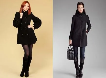 C, mint rajta egy fekete kabát Photo 2018 képek trendek