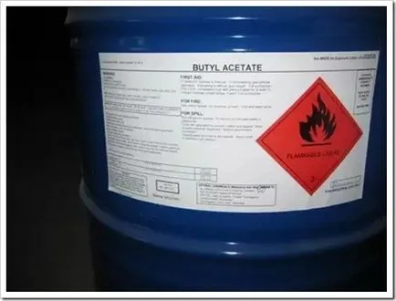 Butil-acetát - mi ez jellemzőinek leírása az egyik legjobb oldószerek (kötelezően) Butil-acetát - mi ez jellemzőinek leírása az egyik legjobb oldószerek