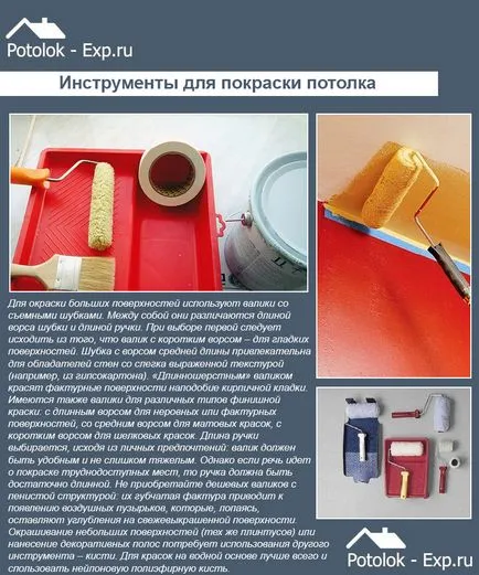 Hogyan lehet díszíteni a mennyezet opciók és utasítások