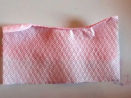 Hogyan tegyük egy szalvétát a betét