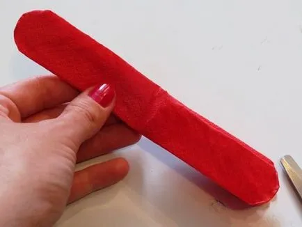 Hogyan tegyük egy szalvétát a betét