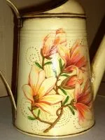 decoupage asztal
