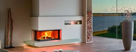 Dekorációs kövek egy kandalló, természetes és mesterséges kő burkolat a kandalló (díszítő) Dekorációs kövek egy kandalló, természetes és mesterséges kő burkolat a kandalló
