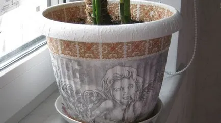 Decor virágcserepek saját kezűleg - 6 ötletek (38 fotó) (edények) Decor virágcserepek saját kezűleg - 6 ötletek (38 fotó)