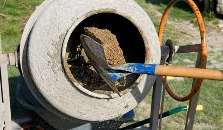 Csinál a saját kezét a jobb Beton szakaszos és arányai