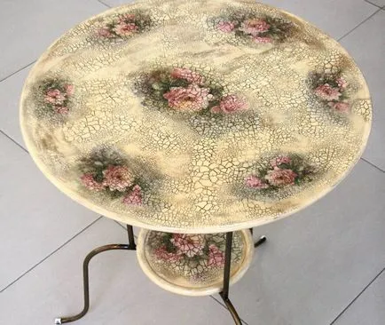 Decoupage asztal munkalap a kezüket, a régi konyha, étkező fotó, mesterkurzus do (decoupage) Decoupage asztal munkalap a kezüket, a régi konyha, étkező fotó, hogy egy mester osztály