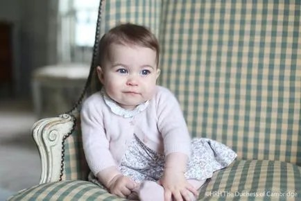 A család, mint a ruha Princess Charlotte elfogyott egy nap